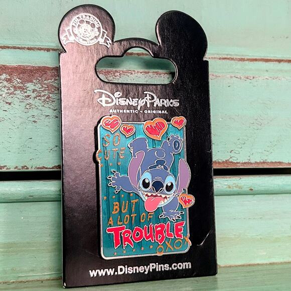 Disney Stitch So Cute But A Lot Of Trouble Pin Lilo and Stitch - Picture 2 of 4